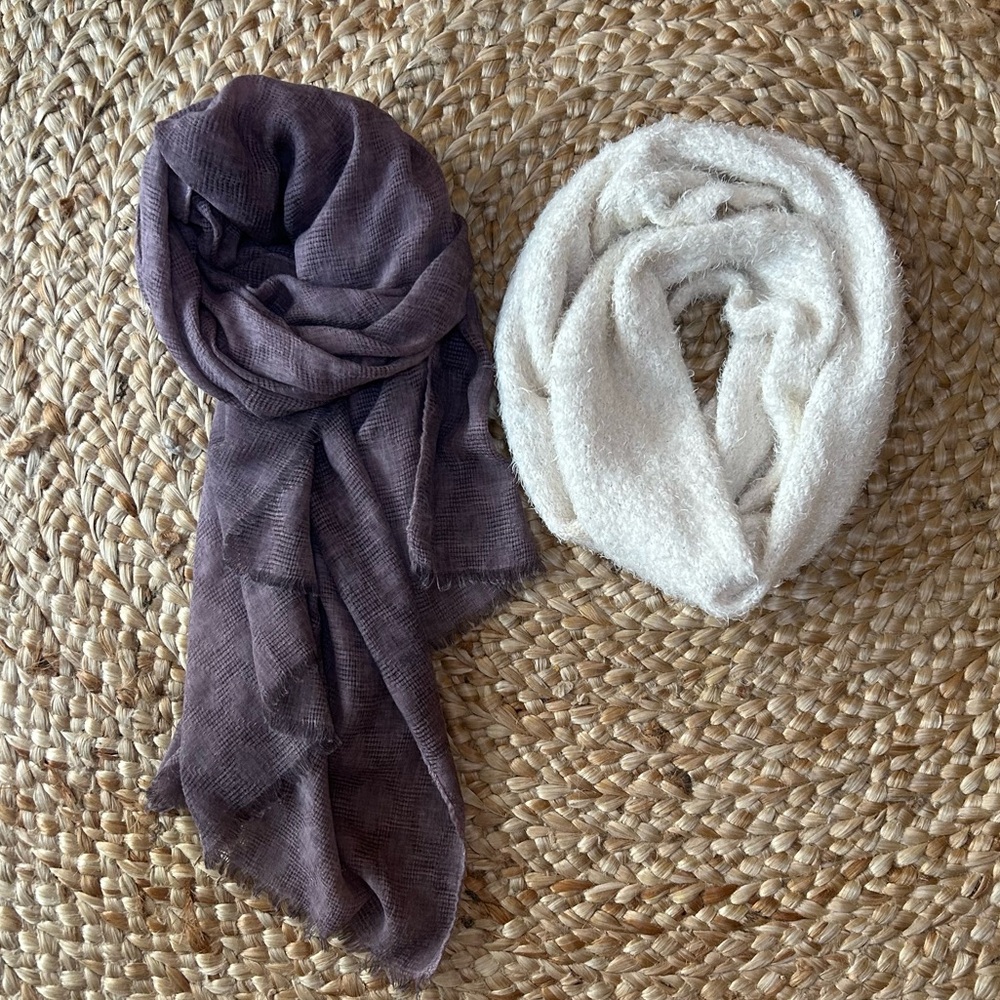 2 Pc Scarf Bundle ft Abercrombie and Fitch